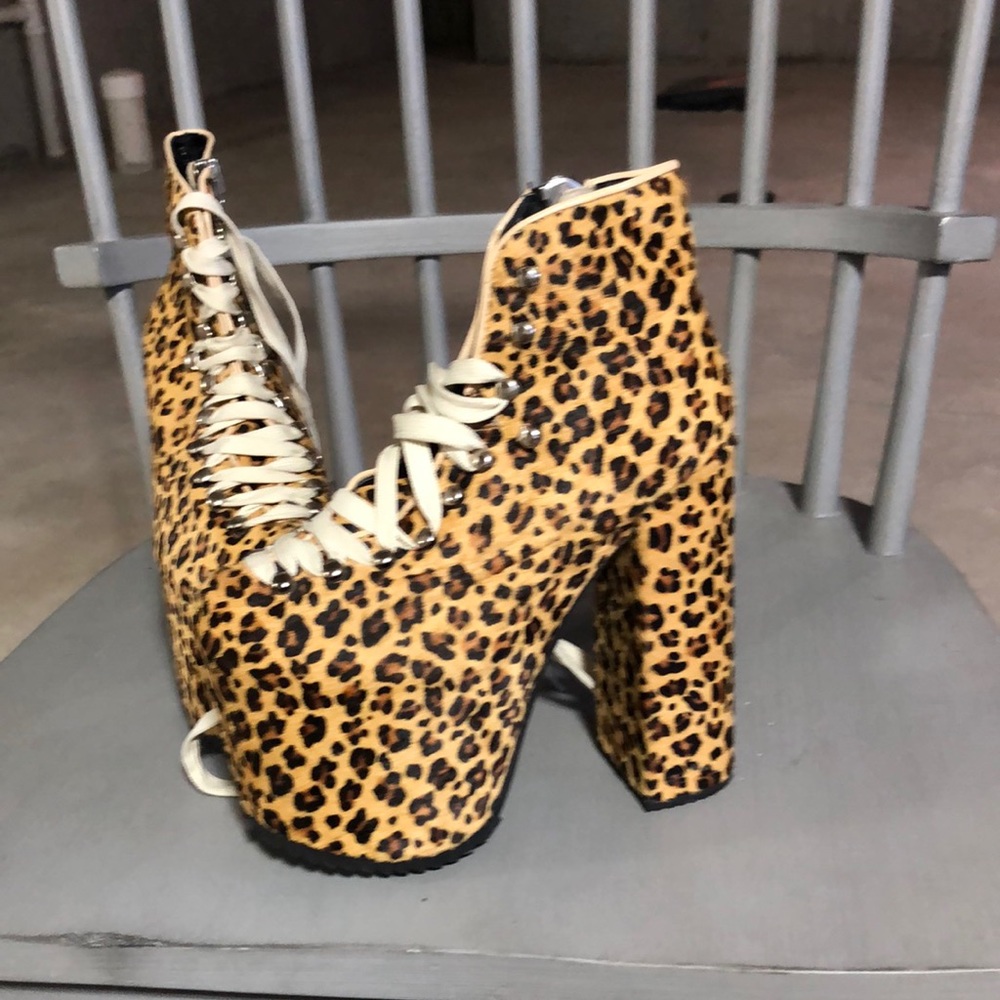 UNIF cheetah hair platforms